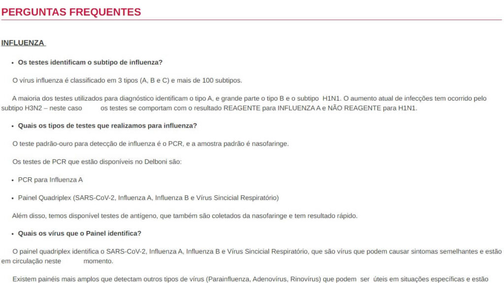 FAQ da Delboni