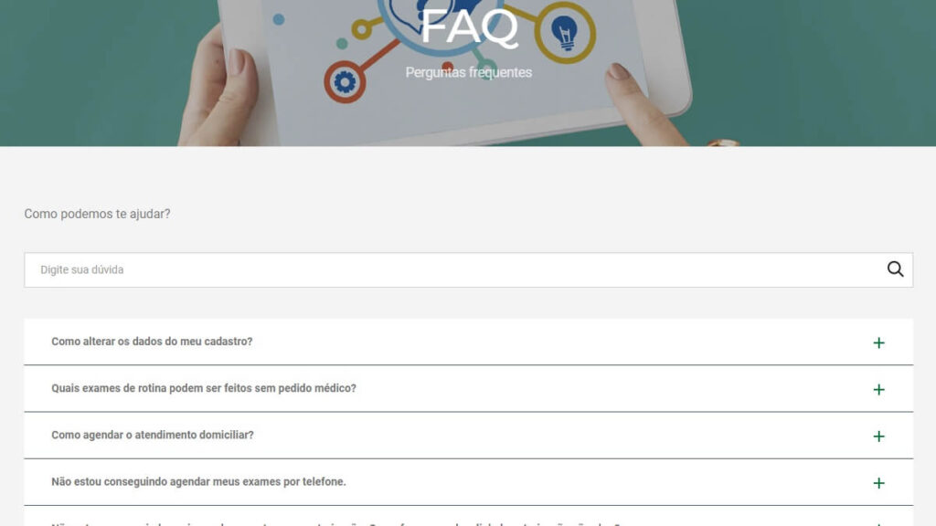 FAQ do Tecnolab