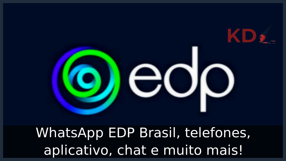 WhatsApp EDP Brasil, telefones, aplicativo, chat e muito mais! - logomarca edp brasil 1
