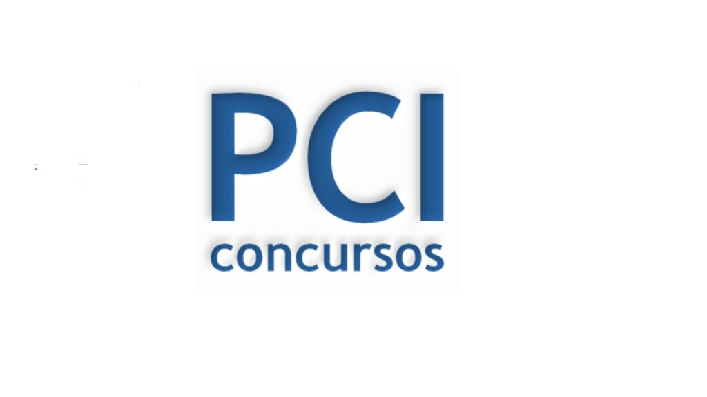 Logomarca PCI concursos. 