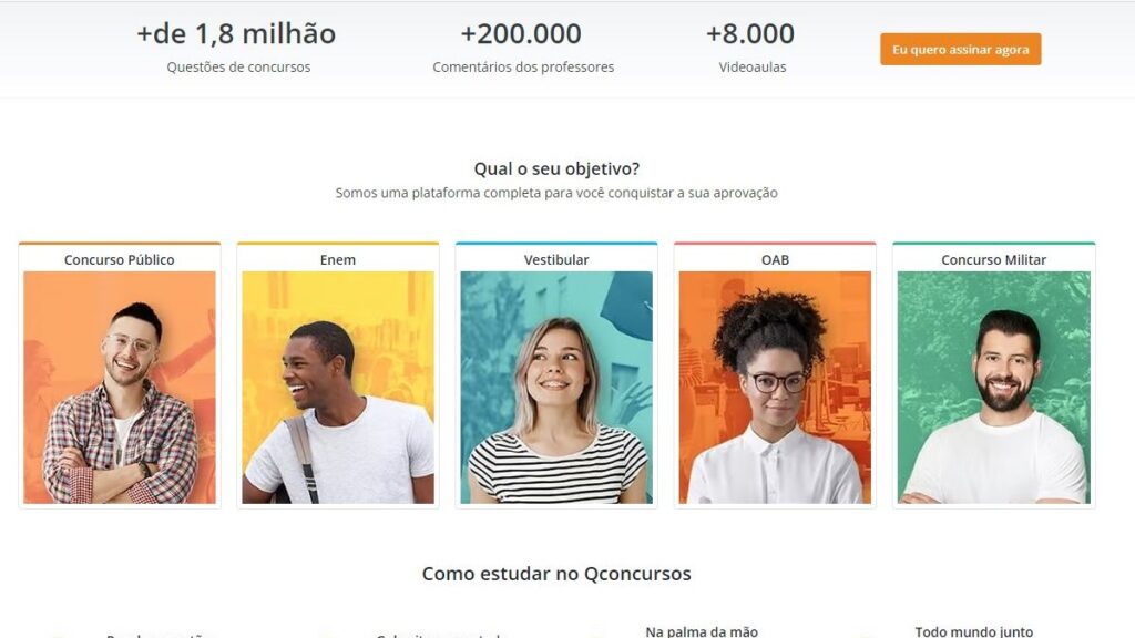 O Qconcursos oferece uma ótima oportunidade para otimizar seu estudos.