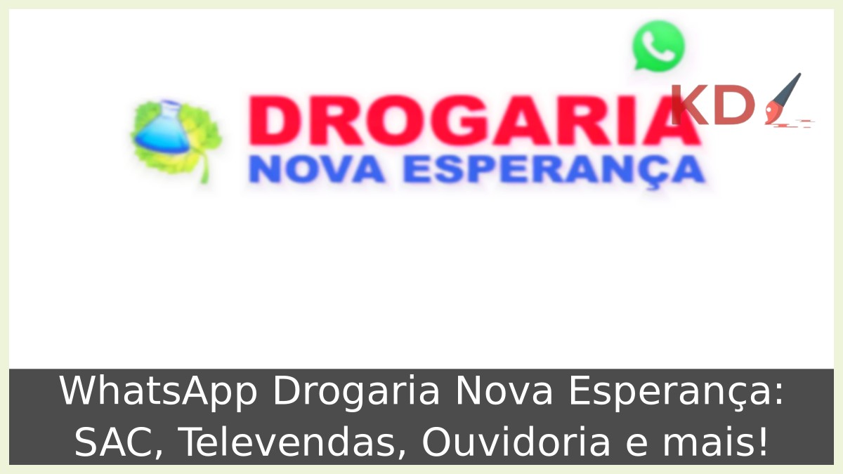 WhatsApp Drogaria Nova Esperança