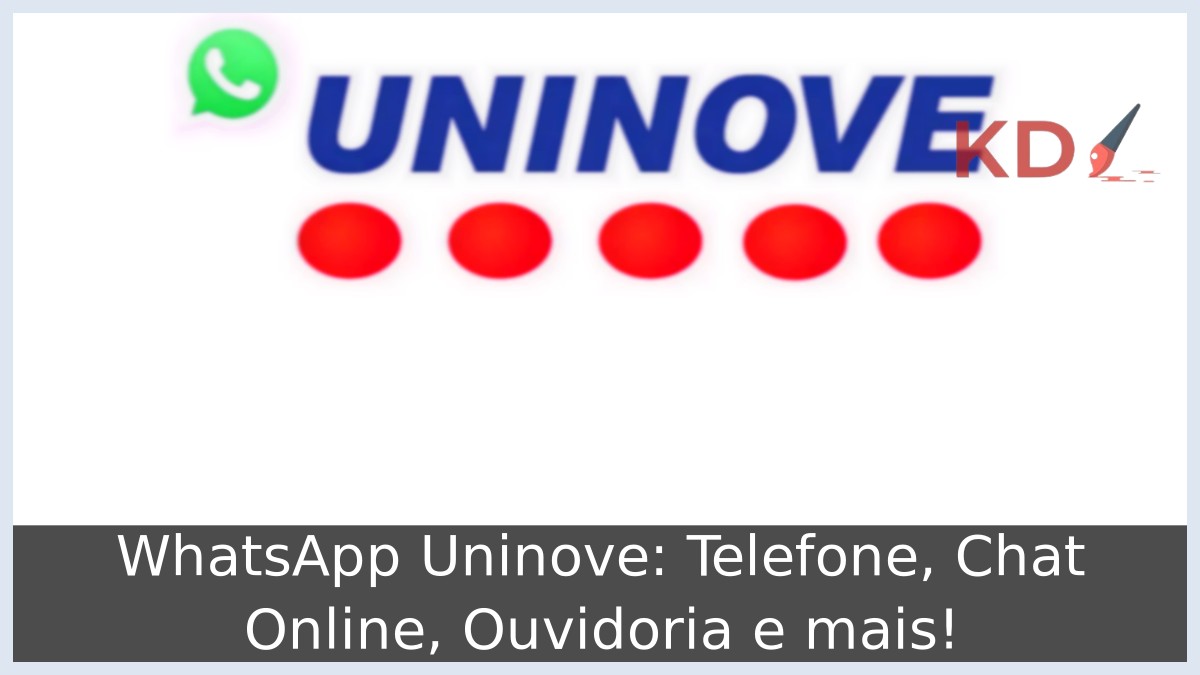 WhatsApp Uninove: Telefone, Chat Online, Ouvidoria e mais! 5 WhatsApp Uninove