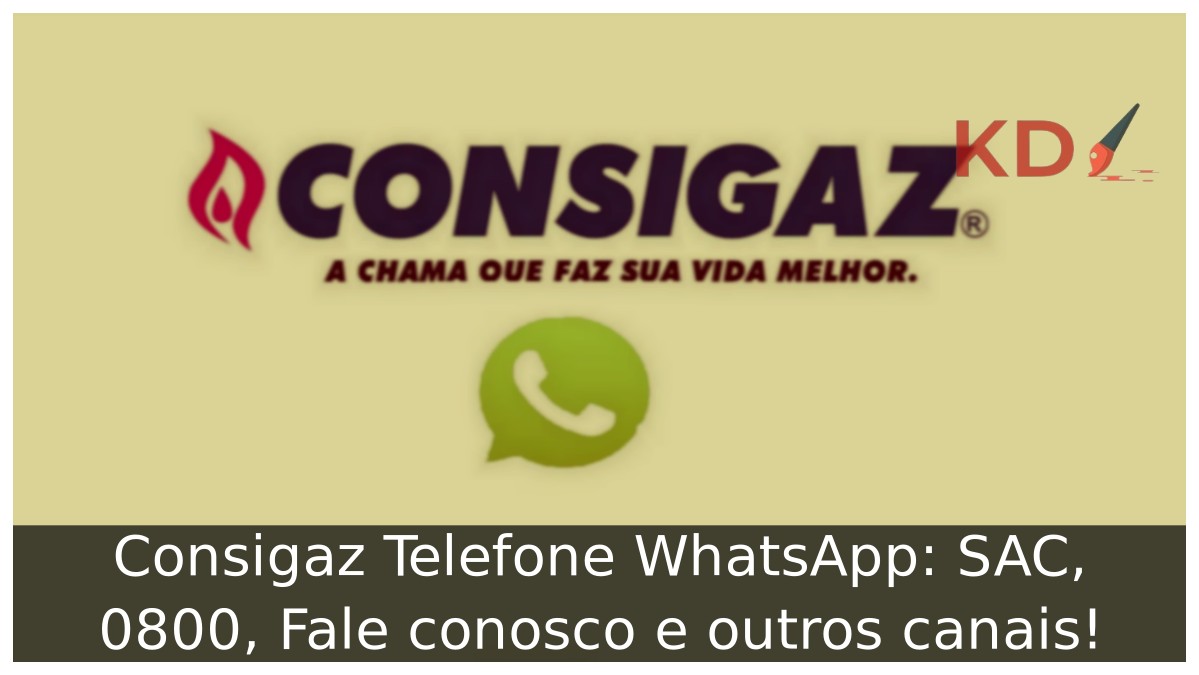 Consigaz Telefone WhatsApp: SAC, 0800, Fale conosco e outros canais! - Consigaz logo 1