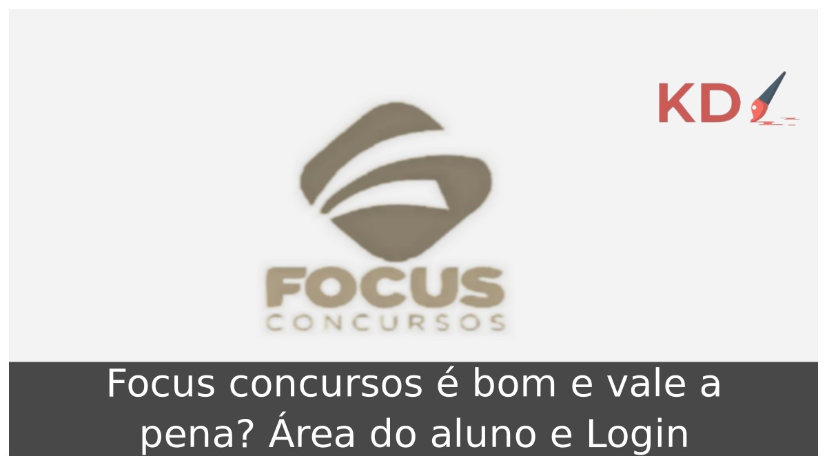 Focus concursos é bom e vale a pena? Área do aluno e Login - Focus concursos logo marca 1