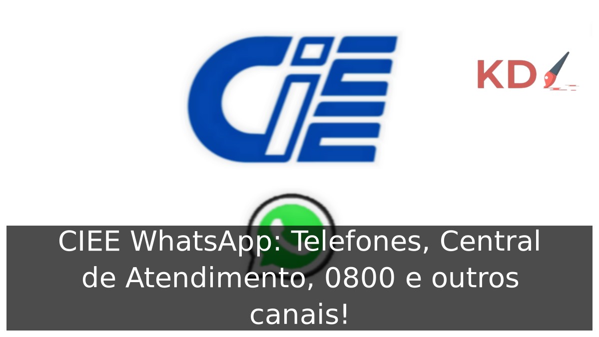 CIEE WhatsApp: Telefones, e-mail, 0800 e outros canais! - Logo CIEE 1