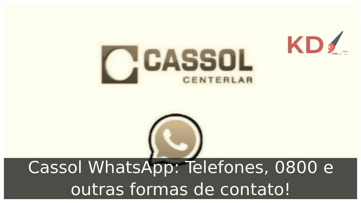 Cassol WhatsApp: Telefones, 0800 e outras formas de contato! - Logo Cassol 1