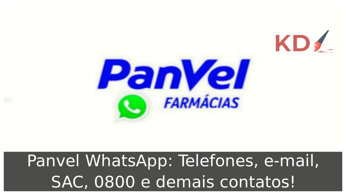 Panvel WhatsApp: Telefones, e-mail, SAC, 0800 e demais contatos! - Logo Paanvel 1