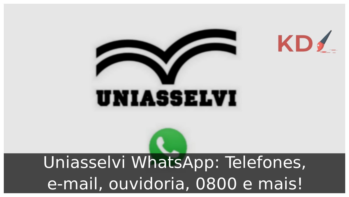 Uniasselvi WhatsApp: Telefones, e-mail, ouvidoria, 0800 e mais! 11 Uniasselvi WhatsApp: Telefones, e-mail, ouvidoria, 0800 e mais! - Logo Uniasselvi 1
