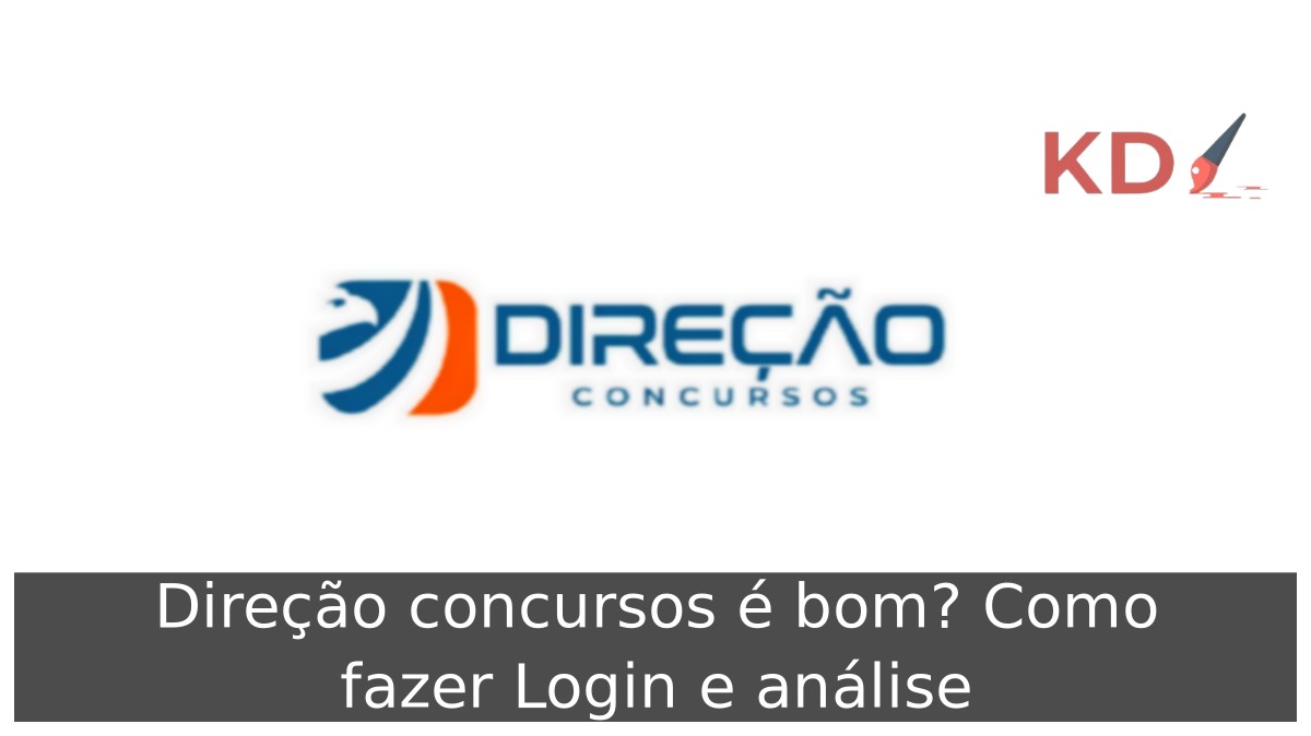 Direção concursos é bom? Como fazer Login e análise - direcao concursos logo 1