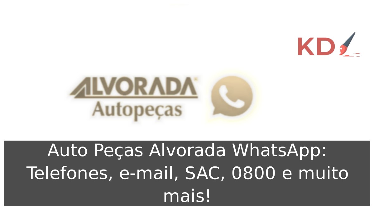 Logo Auto Peças Alvorada WhatsApp.