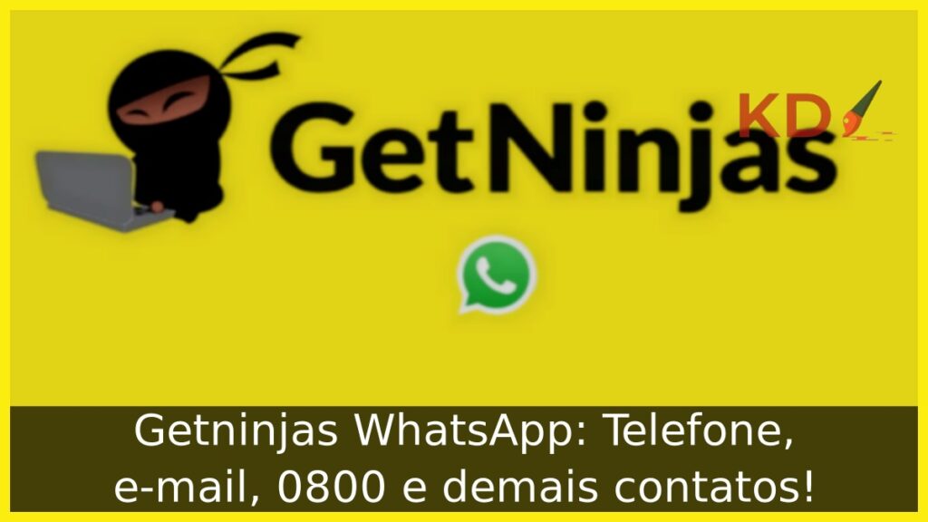 Getninjas WhatsApp: Telefone, e-mail, aplicativo e demais contatos! 1 Logo Getninjas WhatsApp.