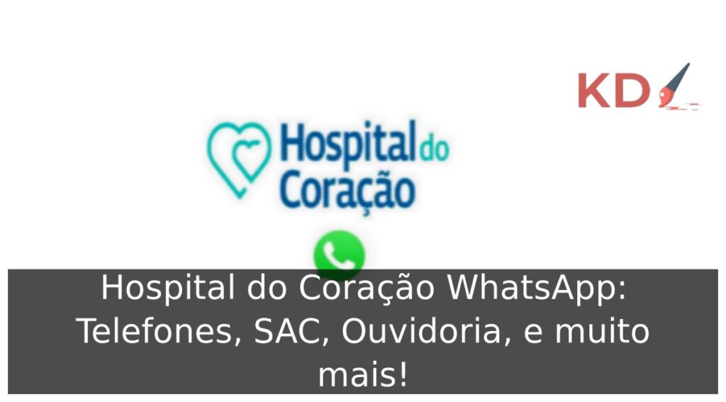 Logo do Hospital do Coração WhatsApp.