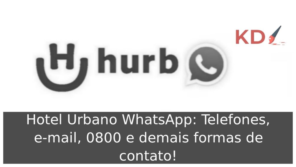 Hotel Urbano WhatsApp: Telefones, e-mail, 0800 e demais formas de contato! 1 Logo Hotel Urbano WhatsApp.