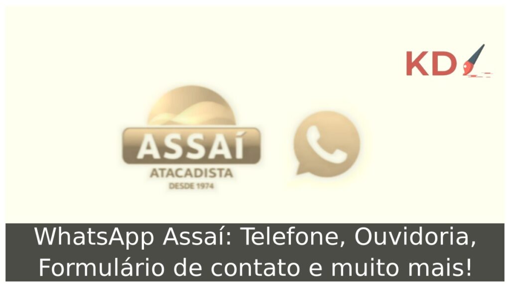 Logo do WhatsApp Assaí Atacadista.