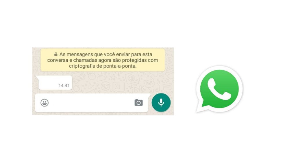 Como ler as mensagens criptografadas do WhatsApp: É possível? Confira! 2 Print Screen da mensagem de criptografia no WhatsApp.