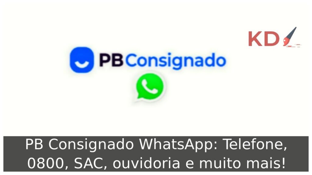 PB Consignado WhatsApp: Telefone, 0800, SAC, ouvidoria e muito mais! 1 Logo PB Consignado WhatsApp.