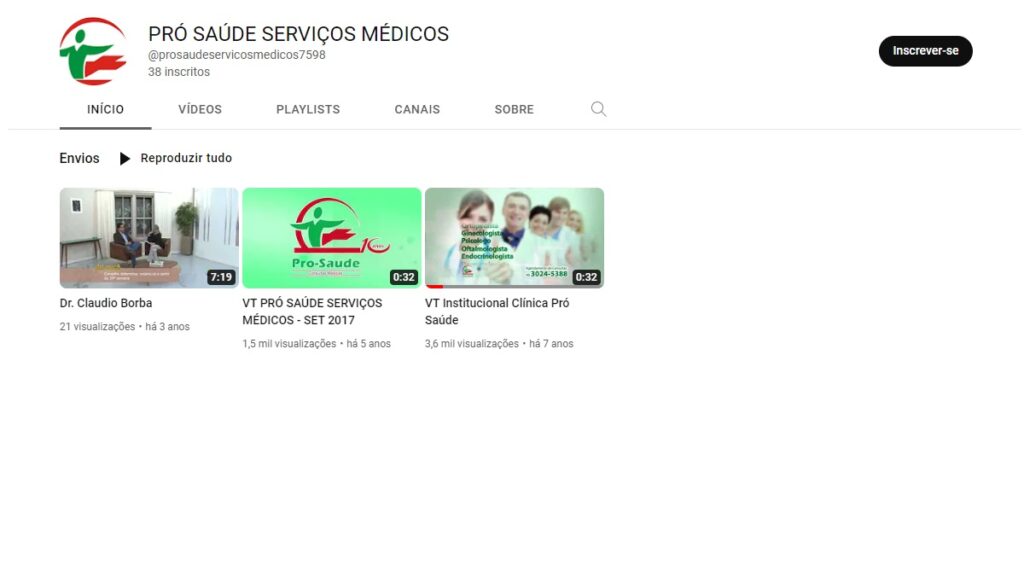 Print Screen da Pró Saúde. Foto: Reprodução