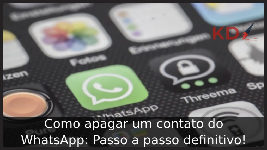 Como apagar um contato do WhatsApp.