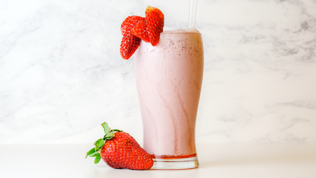 Vitamina de morango