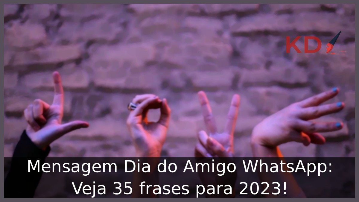 Mensagem Dia do Amigo WhatsApp: Veja 35 frases para 2023! 18 Mensagem Dia do Amigo WhatsApp: Veja 35 frases para 2023! - amigo 01 3