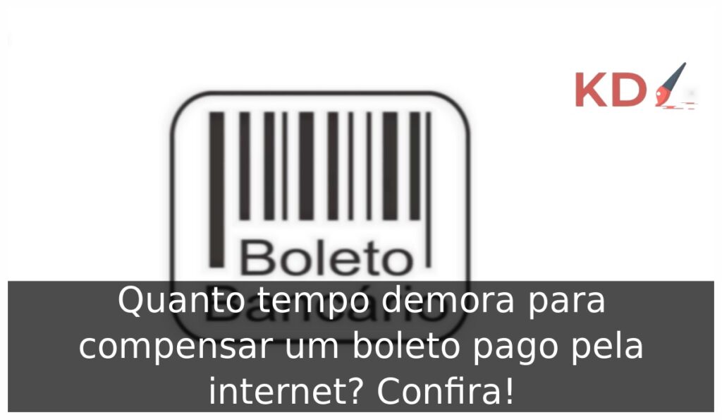 Quanto tempo demora para compensar um boleto pago pela internet? 1 Quanto tempo demora para compensar um boleto pago pela internet.