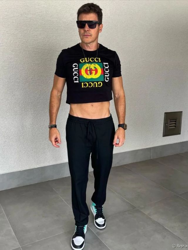 Cropped masculino? Saiba o que é essa peça que está causando polêmica