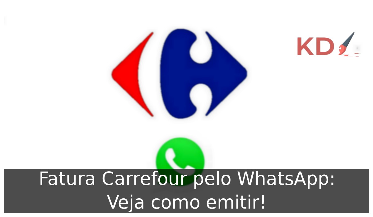 Fatura Carrefour pelo WhatsApp.