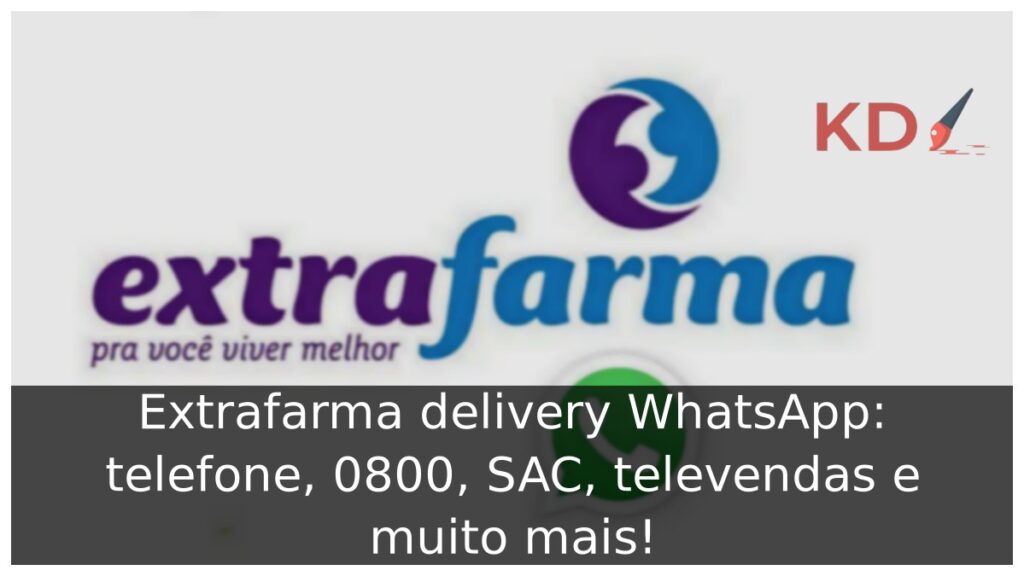 Extrafarma Delivery WhatsApp. 