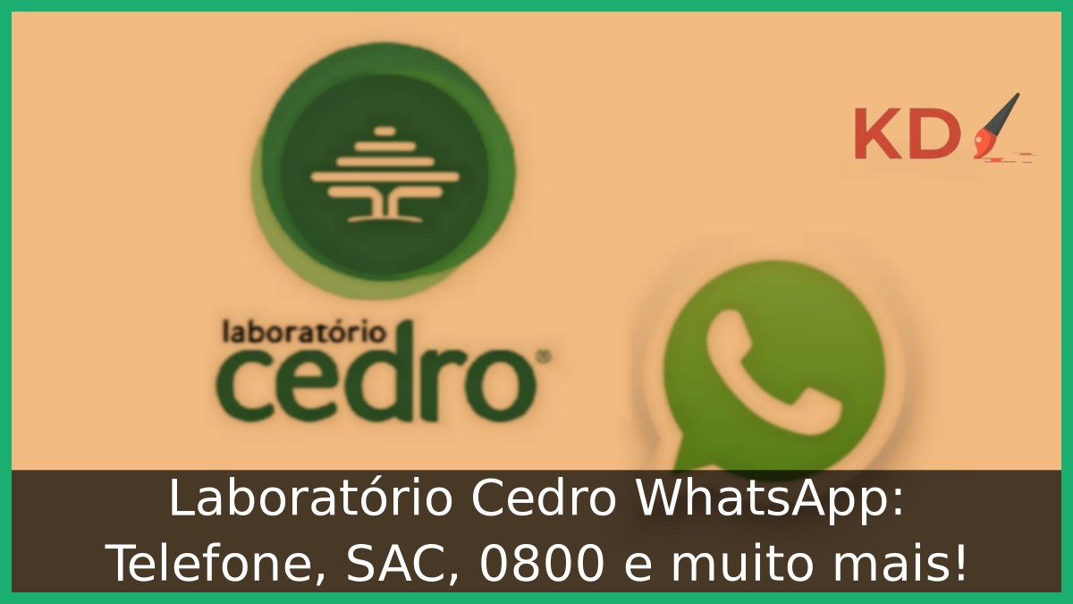 Laboratório Cedro WhatsApp: Telefone, SAC, 0800 e muito mais! - laboratorio cedro logo