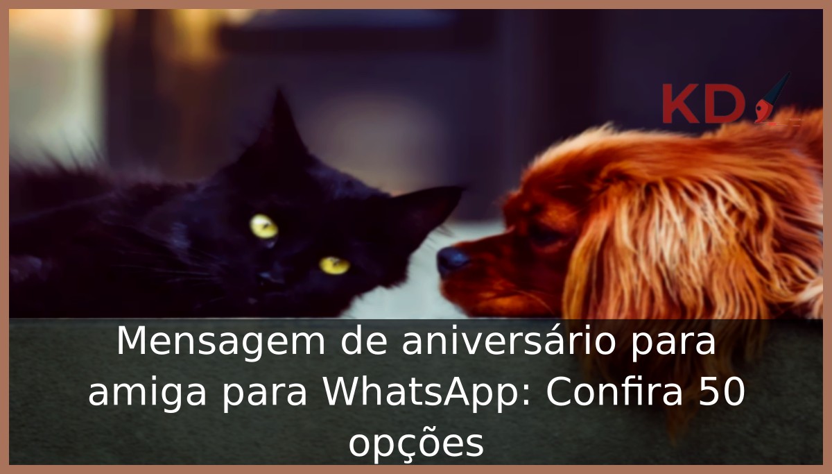 Mensagem de aniversário para amiga para WhatsApp: Confira 50 opções 1 Mensagem de aniversário para amiga para WhatsApp.