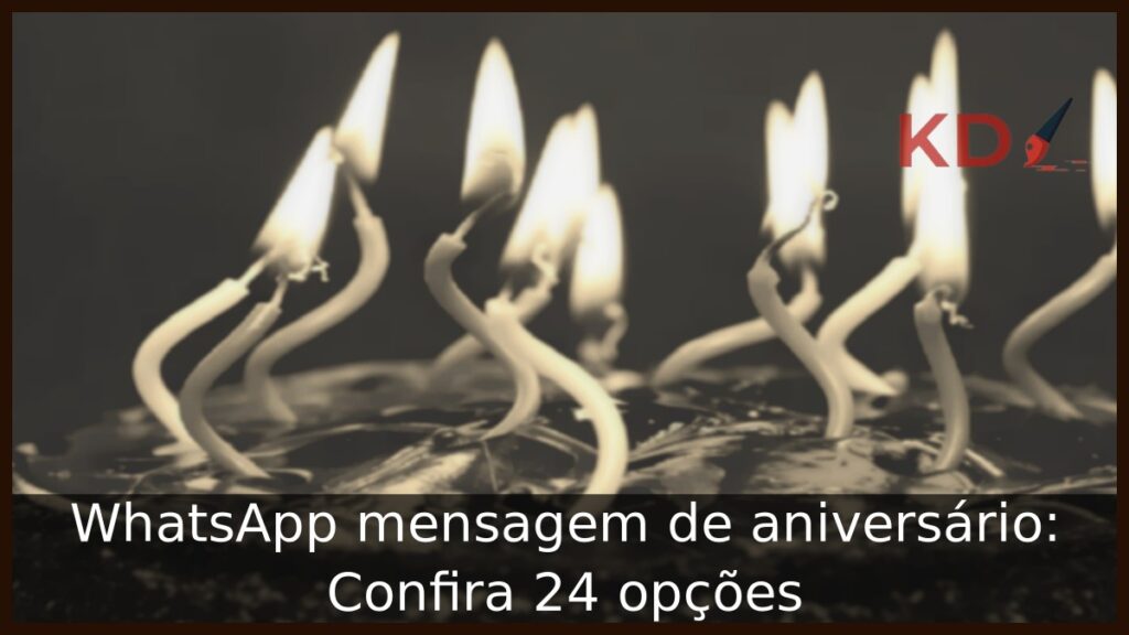 WhatsApp mensagem de aniversário: Confira 24 opções 1 WhatsApp mensagem de aniversário.