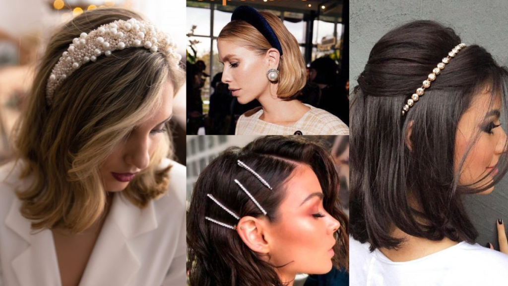 Cortes de cabelo curto: Tendências e fotos de 9 modelos para inspirar! 12 Curto com acessórios