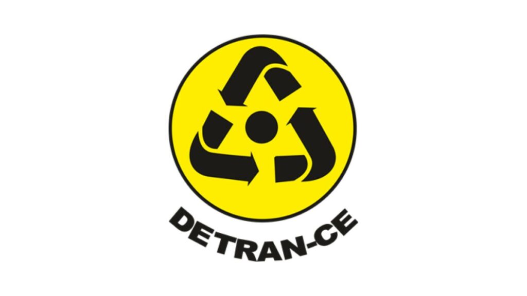Logo marca do Detran CE.