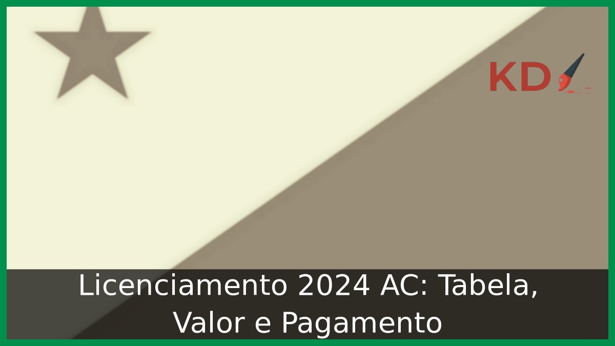 Licenciamento 2024 AC: Tabela, Valor e Pagamento - ac logo 2