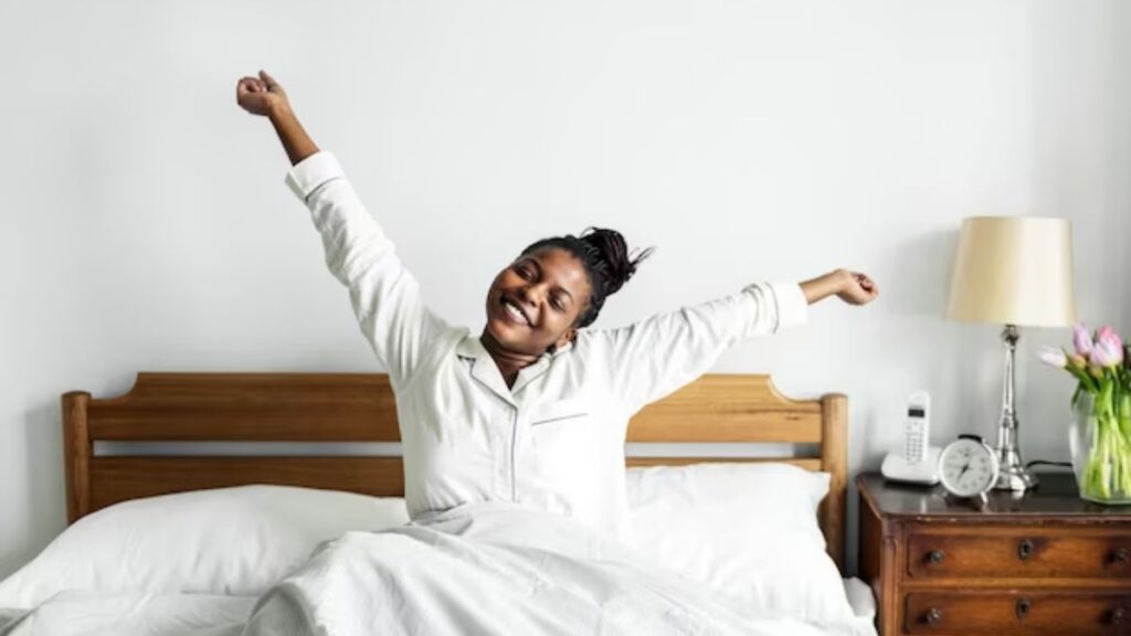 Acordando com frase de bom dia