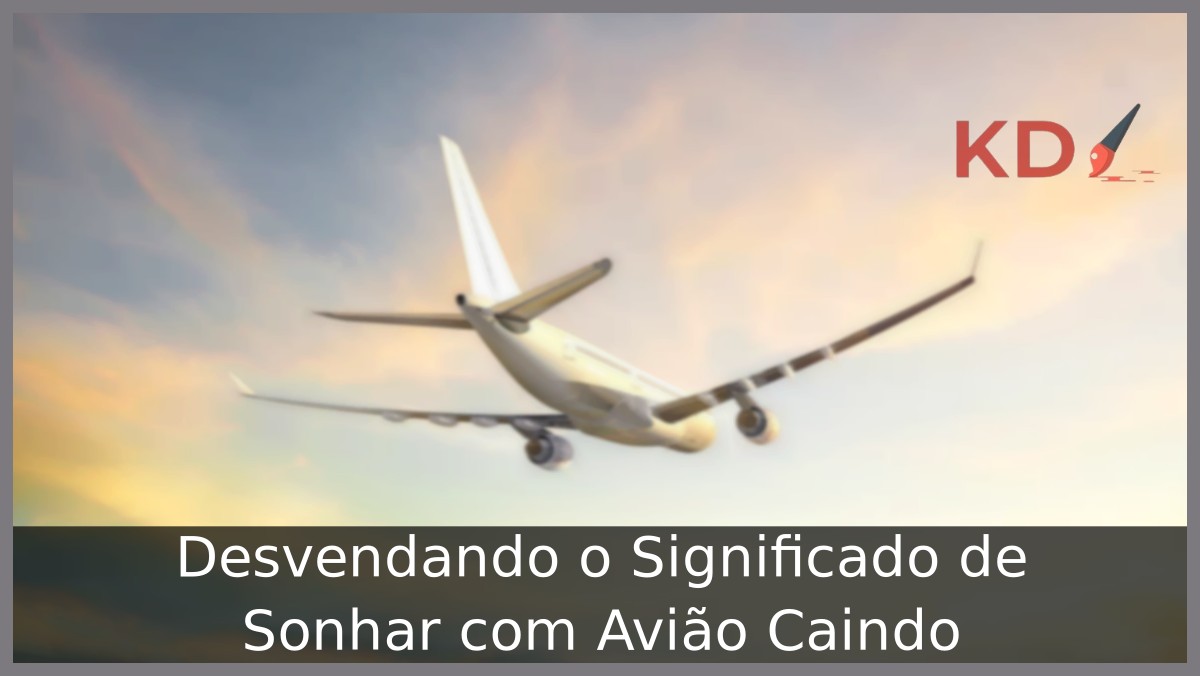 Sonhar com avião caindo