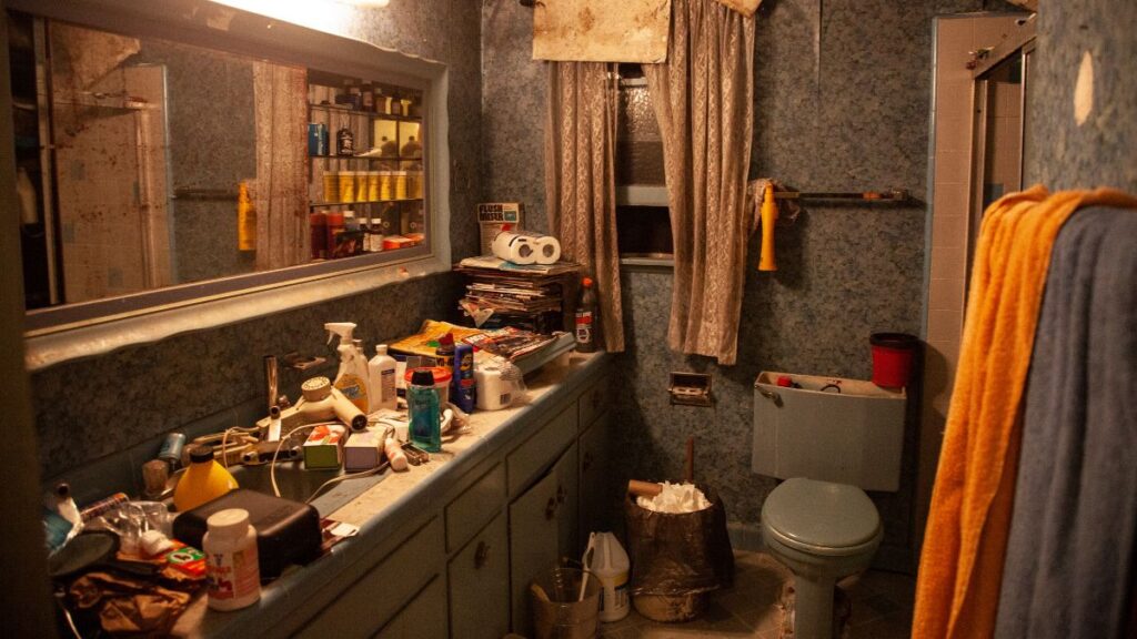 Sonhar com banheiro sujo