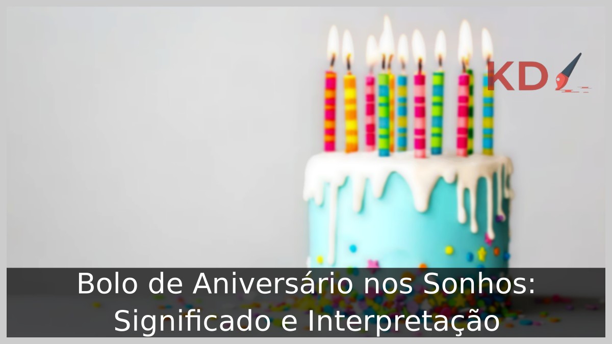Sonhar com bolo de aniversário