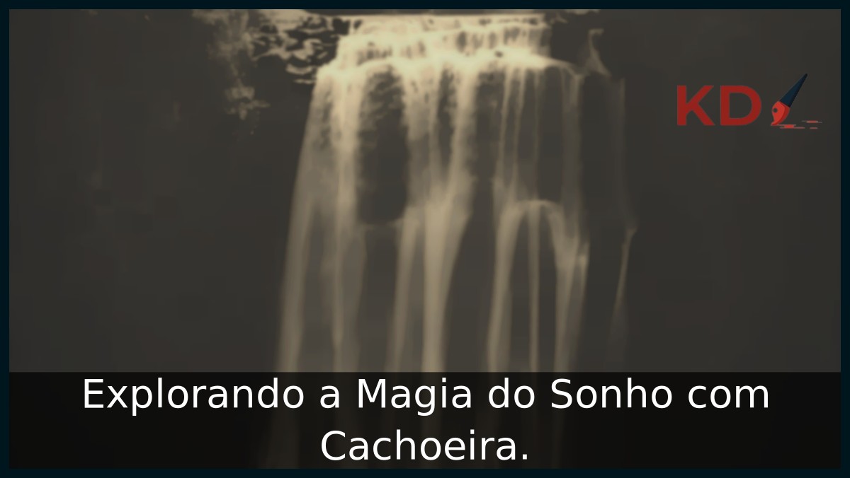Sonhar com cachoeira