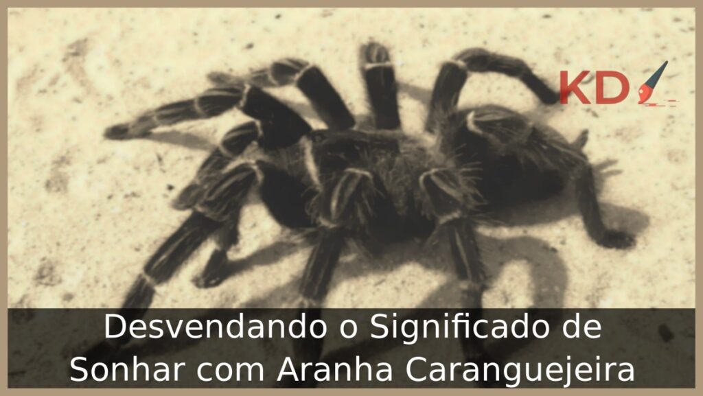 Sonhar com Aranha Caranguejeira: Desvendando o Significado! 1 Sonhar com aranha caranguejeira