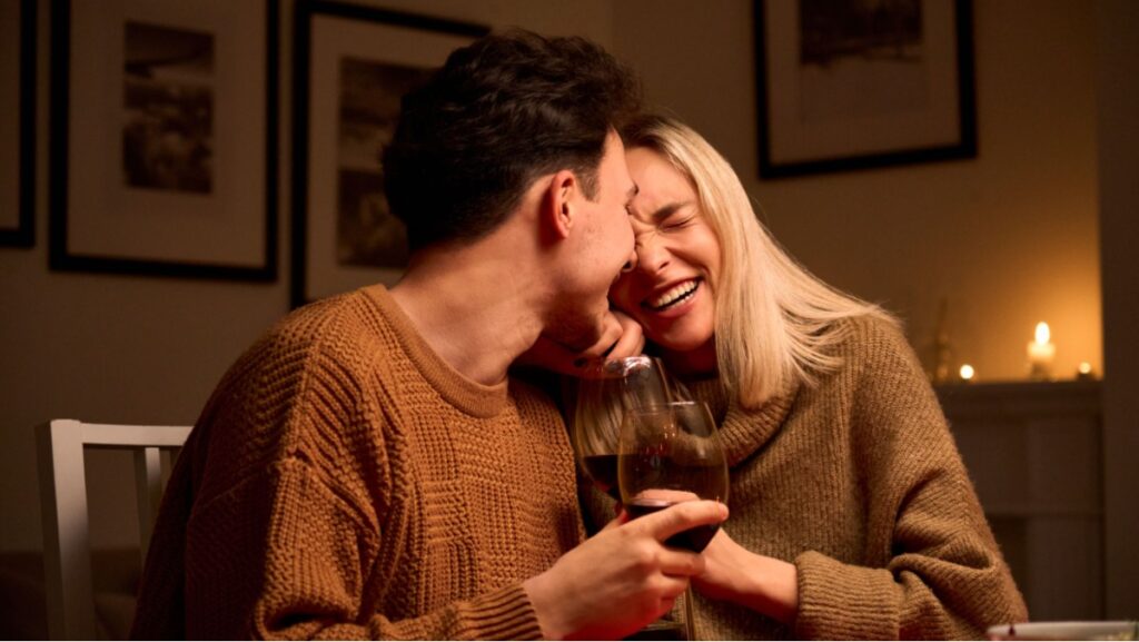 Casal feliz