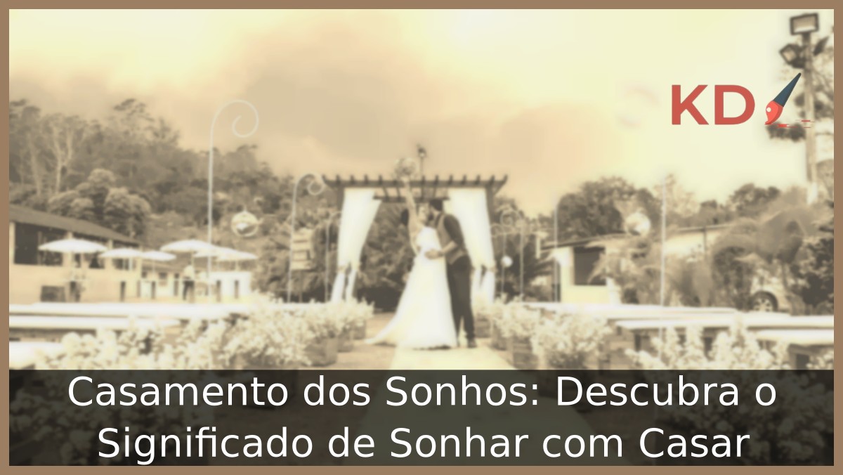 Sonhar com casamento