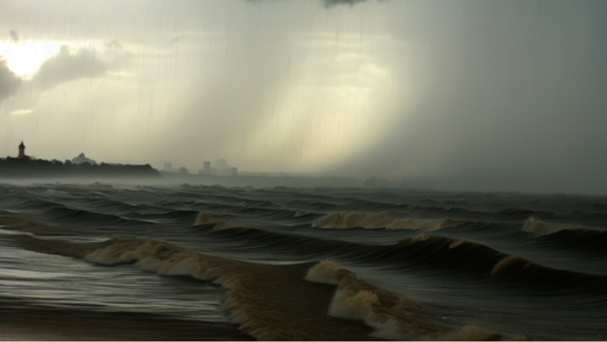 Sonhar com chuva forte