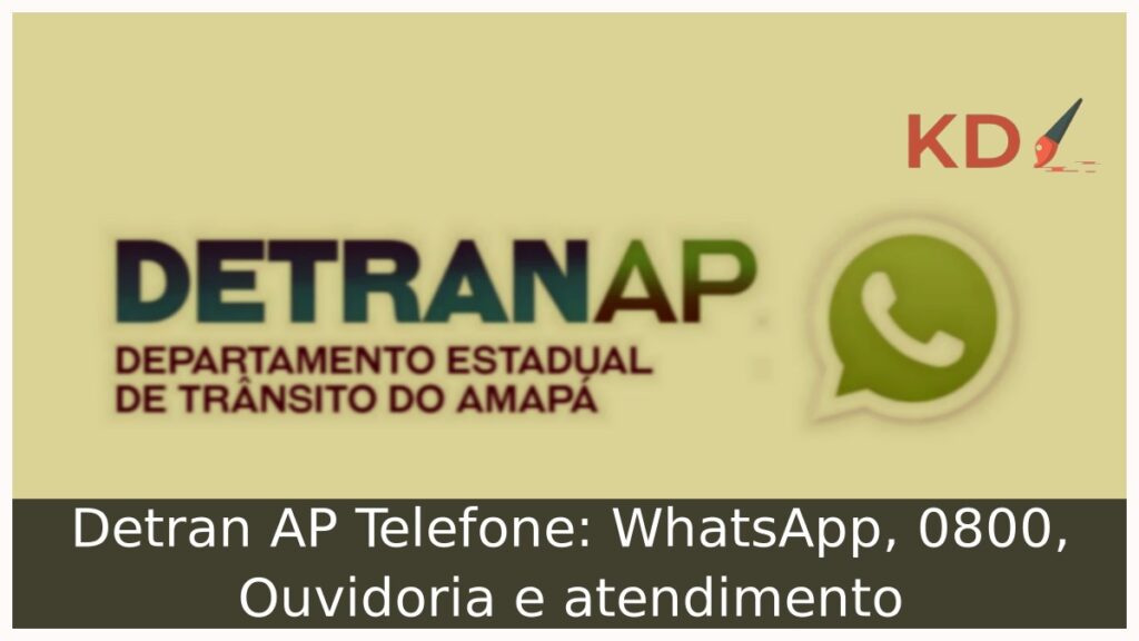 Detran AP Telefone: WhatsApp, 0800, Ouvidoria e atendimento 1 Detran AP Telefone: WhatsApp, 0800, Ouvidoria e atendimento.
