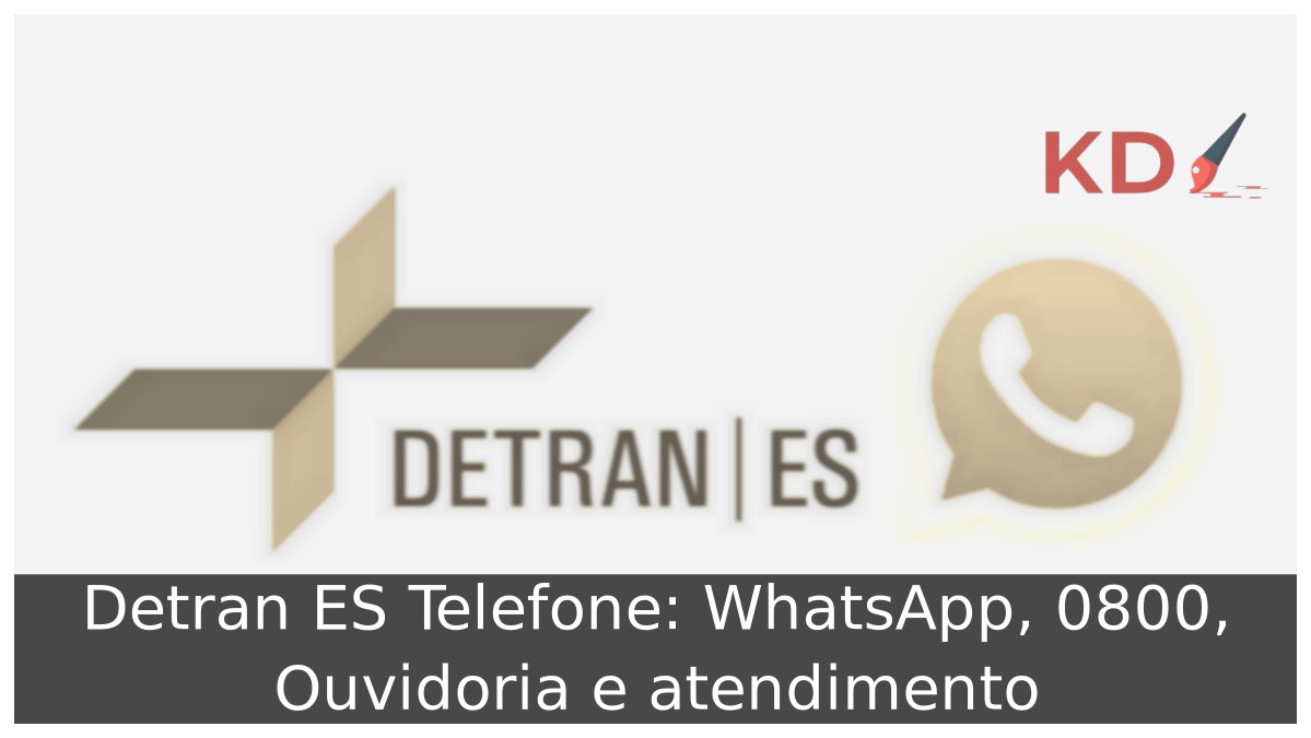 Detran ES Telefone: WhatsApp, 0800, Ouvidoria e atendimento - detran es logo 1