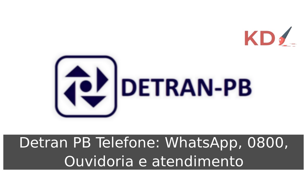 Detran PB Telefone: WhatsApp, 0800, Ouvidoria e atendimento - detran pb logo