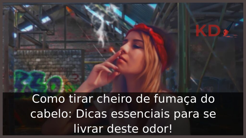Como tirar cheiro de fumaça do cabelo: Dicas essenciais para se livrar deste odor! 1 Como tirar cheiro de fumaça do cabelo.