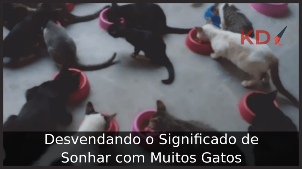 Sonhar com Muitos Gatos