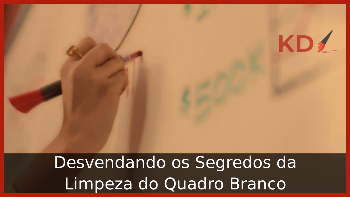 Como limpar quadro branco